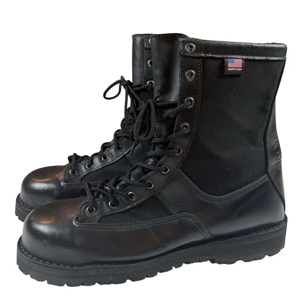 Danner Acadia 8 Black NMT Gore-Tex Tactical Boots Mens 10.5 EE 22500 USA Made